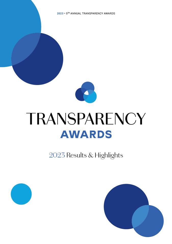 2023 Awards - The Transparency Awards